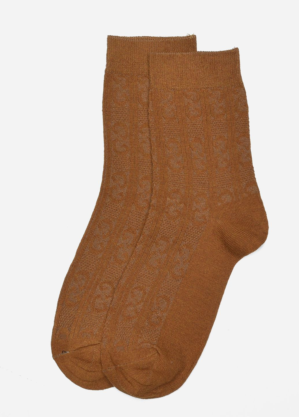 Носки мужские коричневого цвета размер 41-47 Let's Shop (260784865)