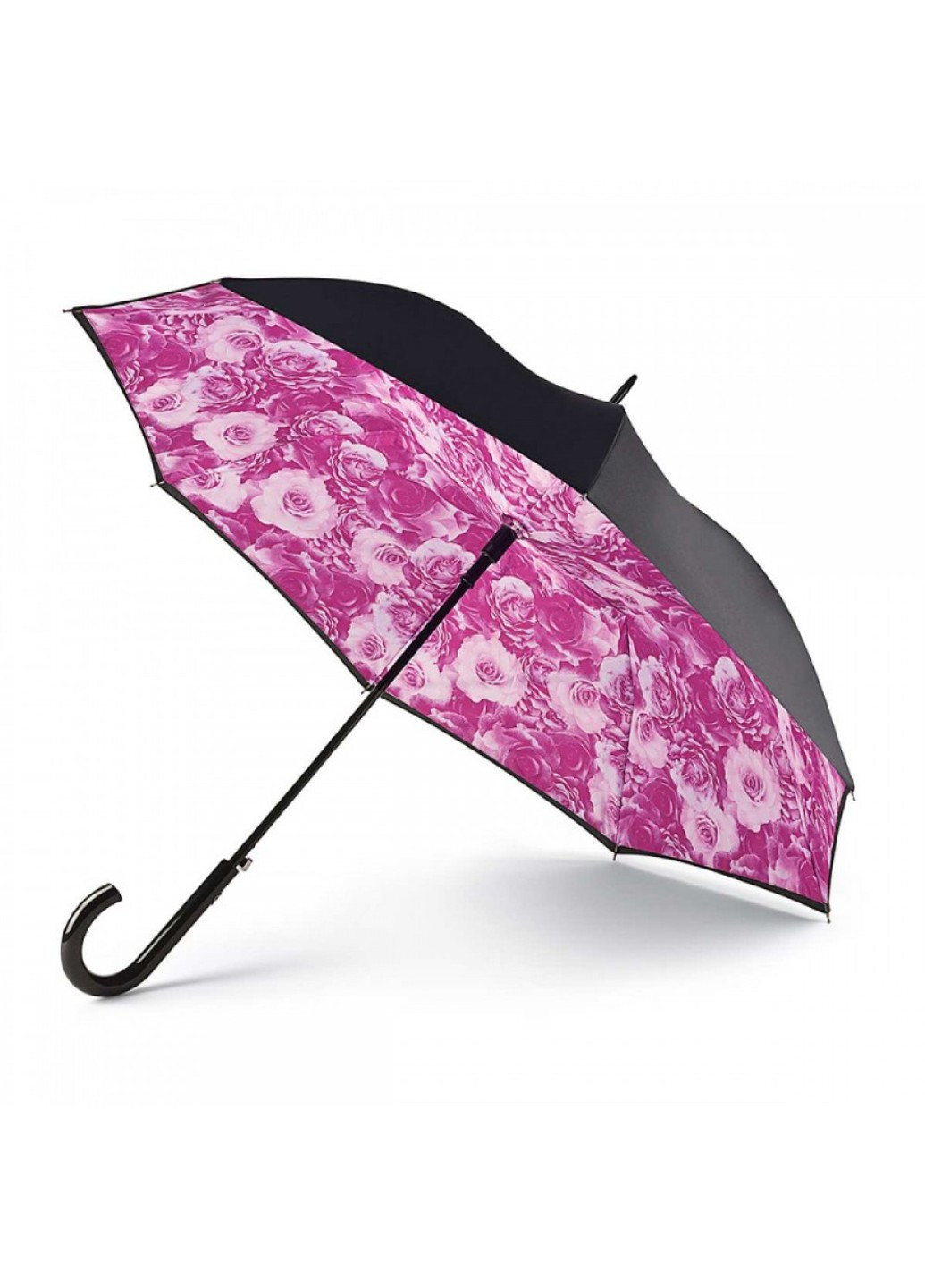 Зонт-трость женский механический L754-041017 Bloomsbury-2 Neon Floral (Неоновые цветы) Fulton (276456864)