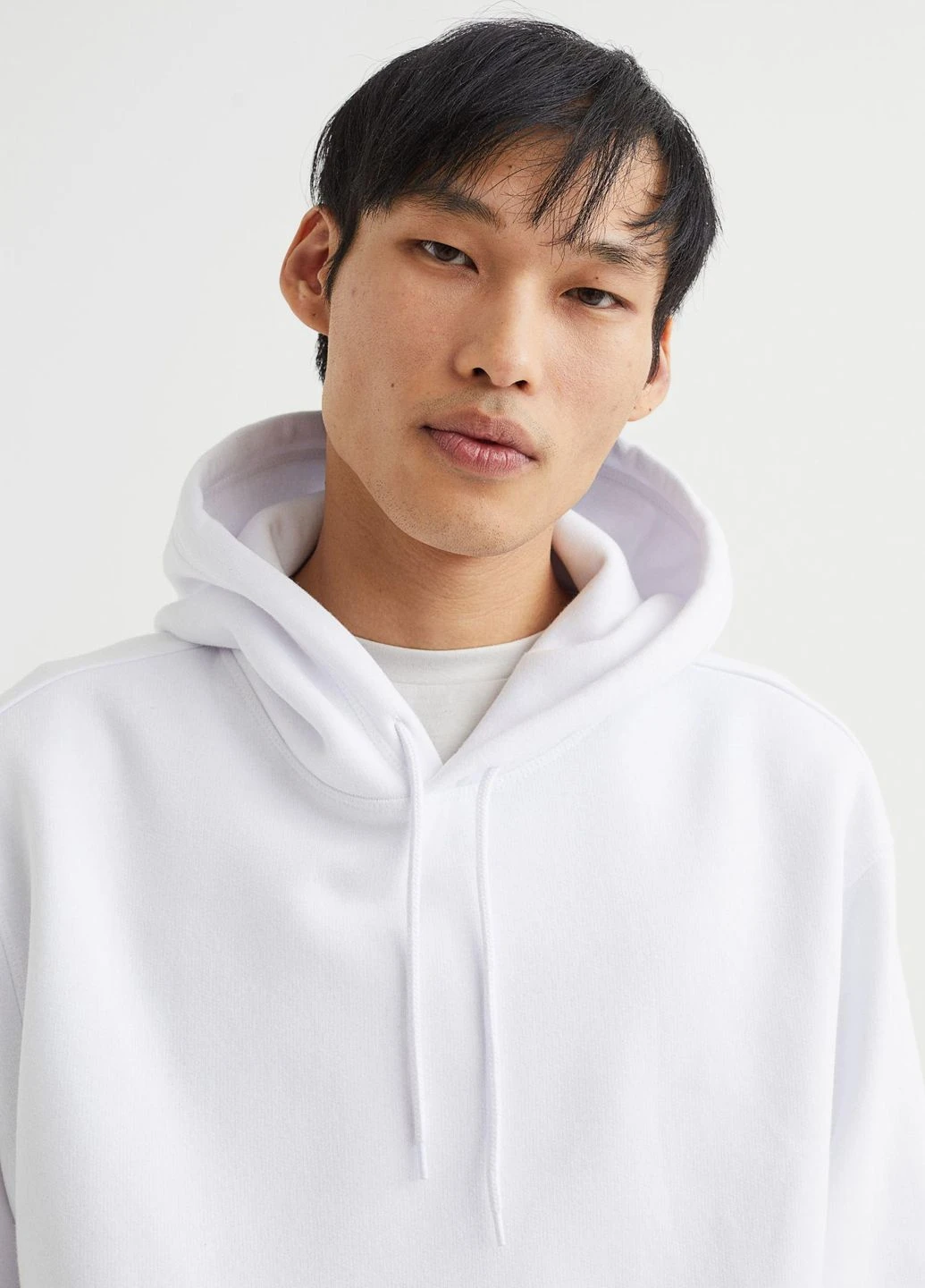 Худі фліс,білий, H&M (262521493)
