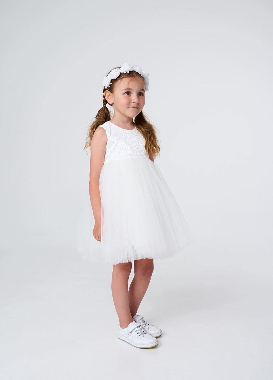 Белое платье праздничное Yumster (267226659)