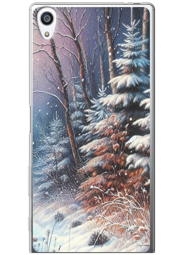 2D пластиковый чехол 'Зимний пейзаж' для Endorphone Sony Xperia Z5 Premium E6883 (275463358)
