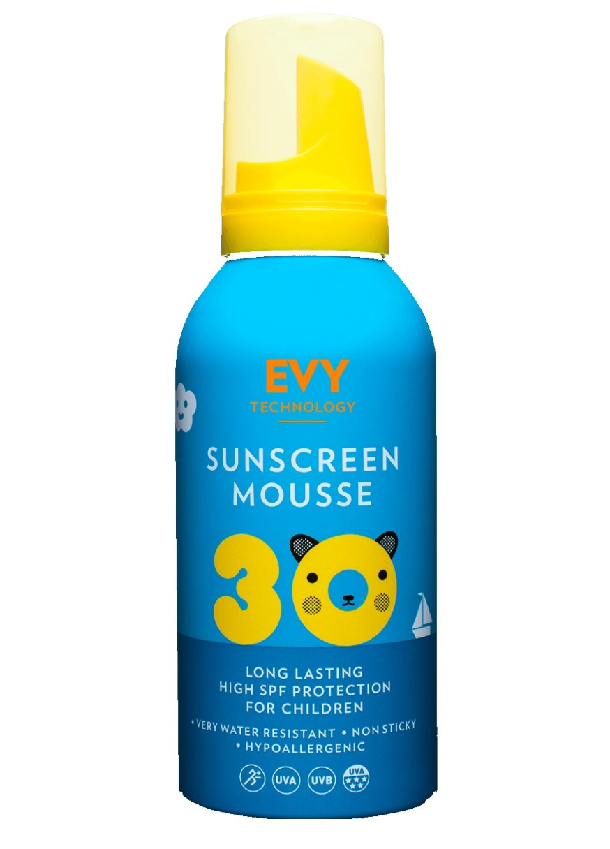 Солнцезащитный мусс для детей и младенцев Sunscreen Mousse Kids SPF 30 150мл EVY Technology (268056220)