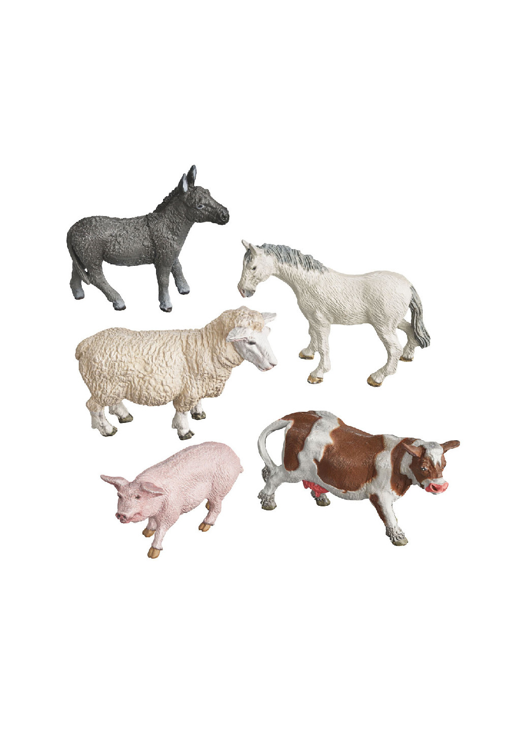 Набор из 5 фигурок Домашние животные комбинированный Playtive (270363743)