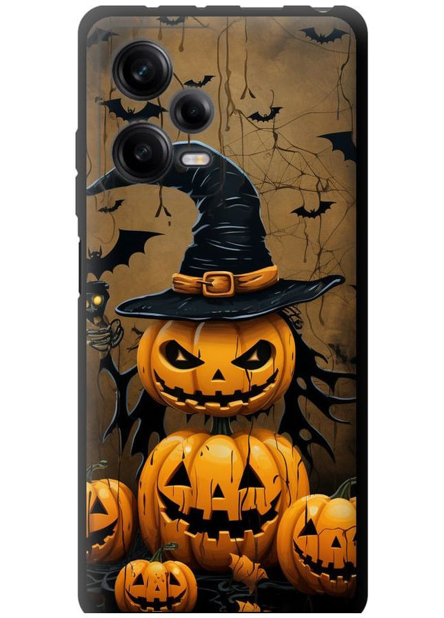 TPU чорний чохол 'Хелловін 1' для Endorphone Xiaomi Redmi Note 12 Pro 5G (266807885)