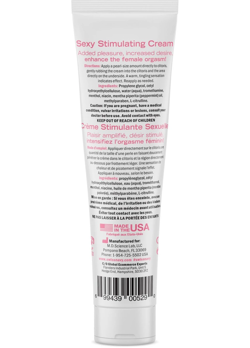 Возбуждающий крем Desire by Sexy Stimulating Cream 59 мл Swiss Navy (277235523)