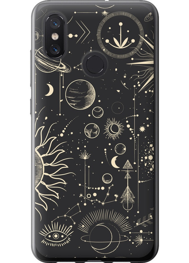 Силиконовый чехол 'Фаза луны' для Endorphone Xiaomi Mi8 (258090866)