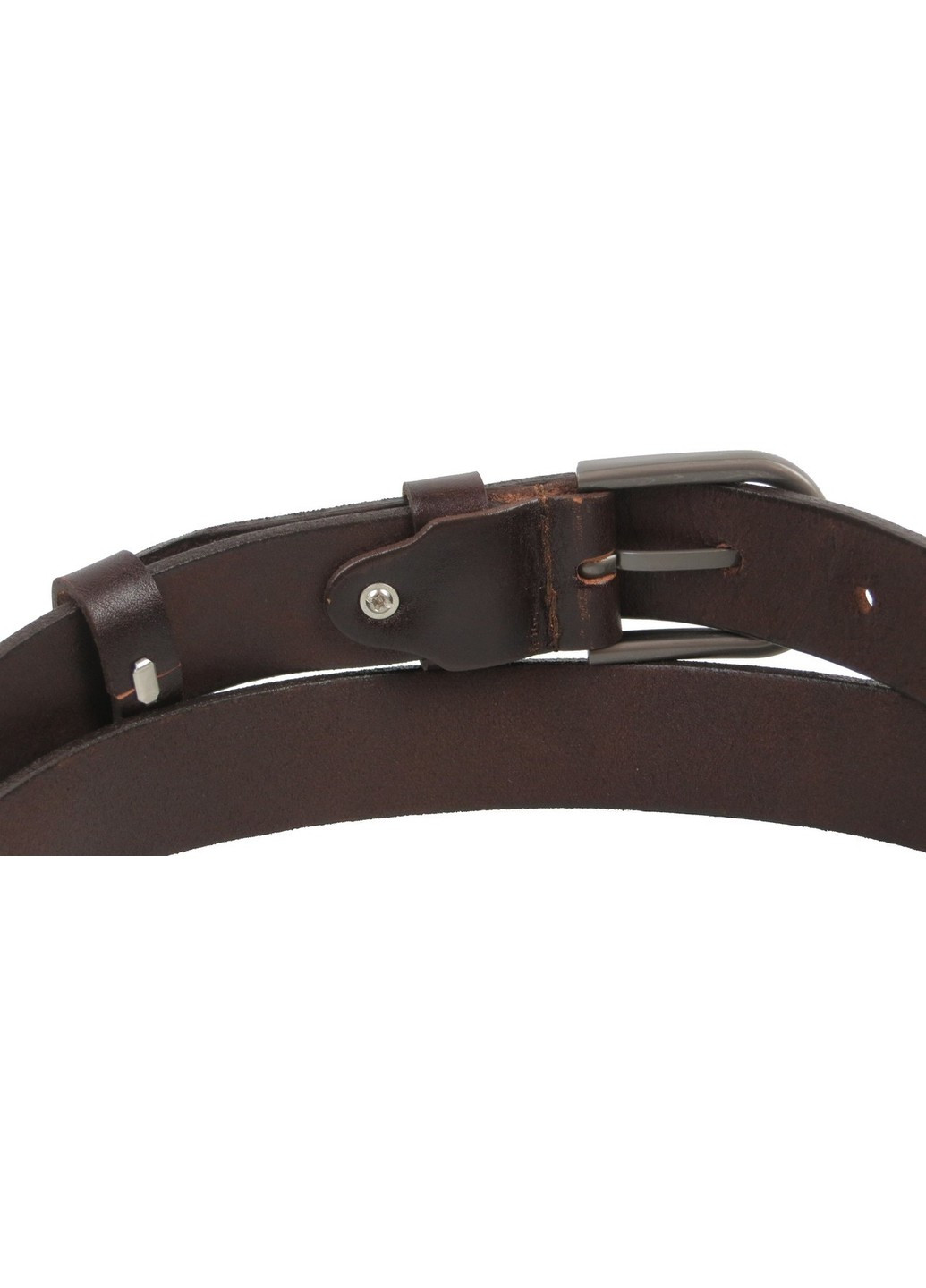 Женский кожаный ремень темно-коричневый 1413-30 Skipper (266143676)