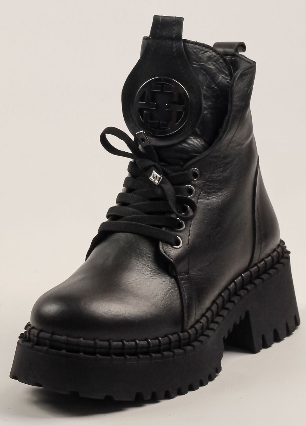 Ботинки жіночі чорні шкіра Guero (261762350)