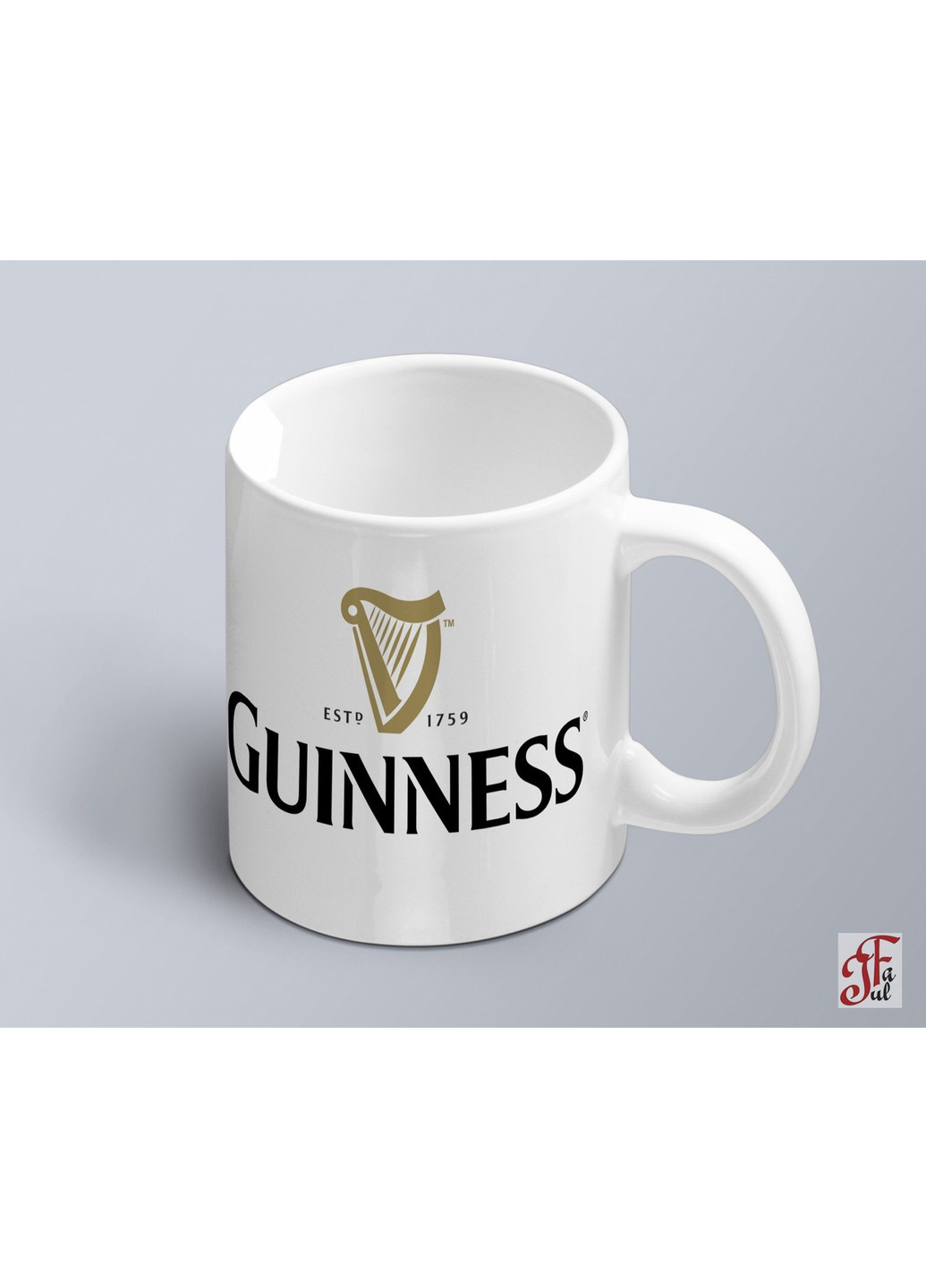 Чашка з принтом логотипу Guinness Гінесс ЗаСвіт (261255628)