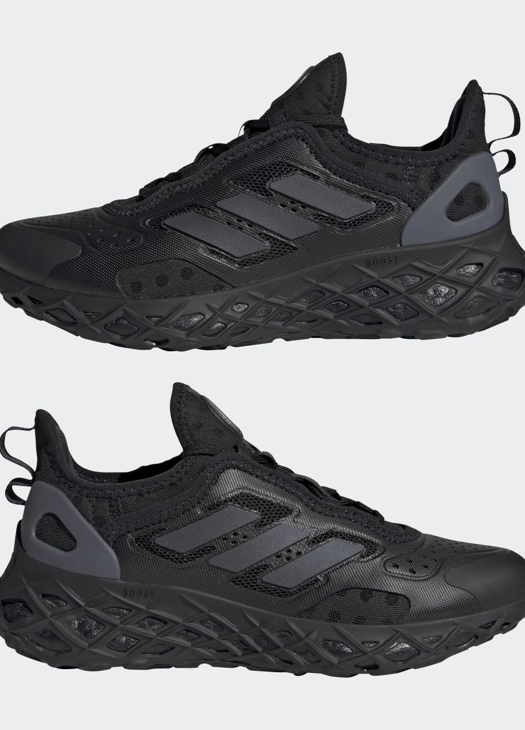 Чорні всесезонні кросівки web boost adidas