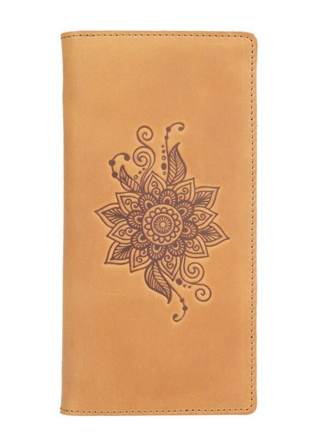 Кожаное портмоне Mehendi Classic WP-05-S18-0935-T006 Жёлтый Hi Art (268371761)