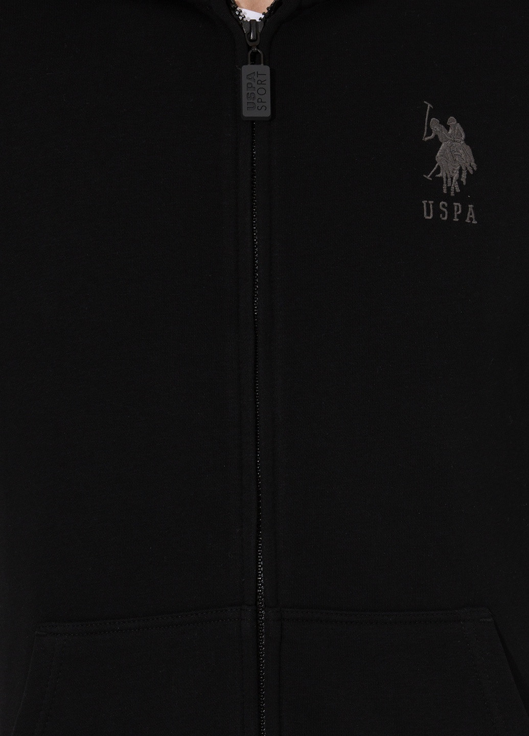 Свитшот мужской U.S. Polo Assn. - крой черный - (258387963)