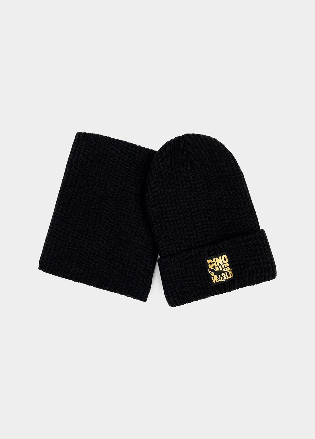 Комплект шапка и снуд для мальчика цвет черный ЦБ-00234127 Yuki (268734764)