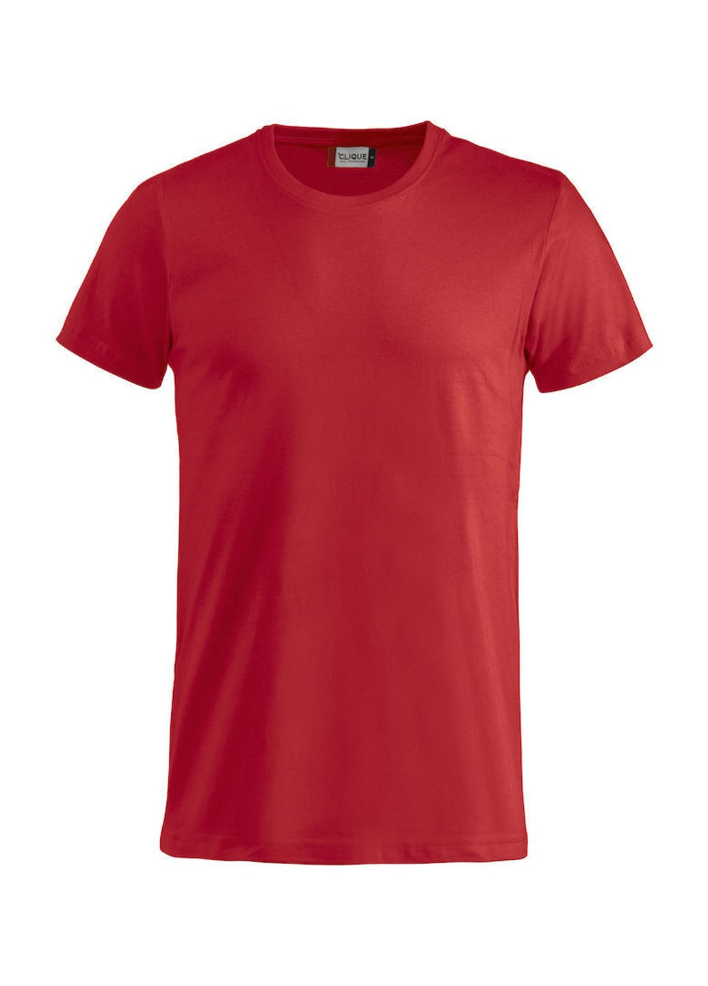 Красная футболка мужская Clique
