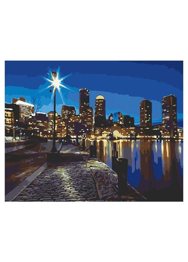 Картина за номерами "Вечірнє місто" колір різнокольоровий ЦБ-00235190 Art Craft (266694348)