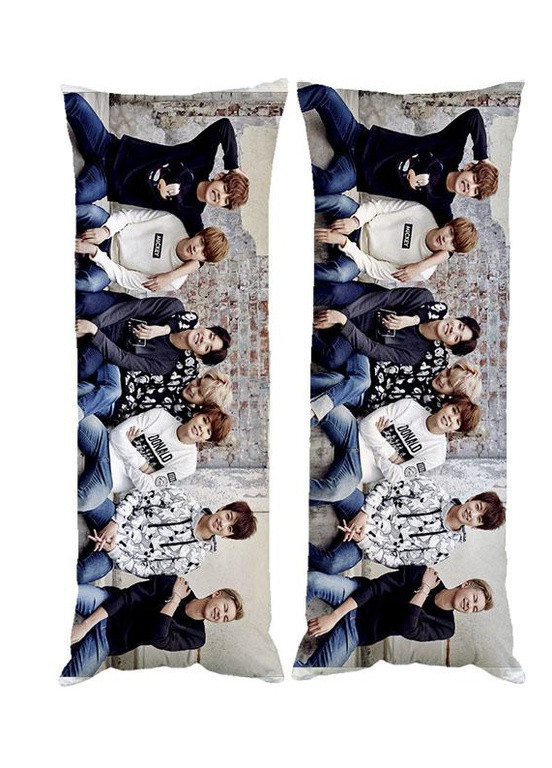 Подушка дакимакура K-pop BTS БТС декоративная ростовая подушка для обнимания 40*100_1 No Brand (258993480)
