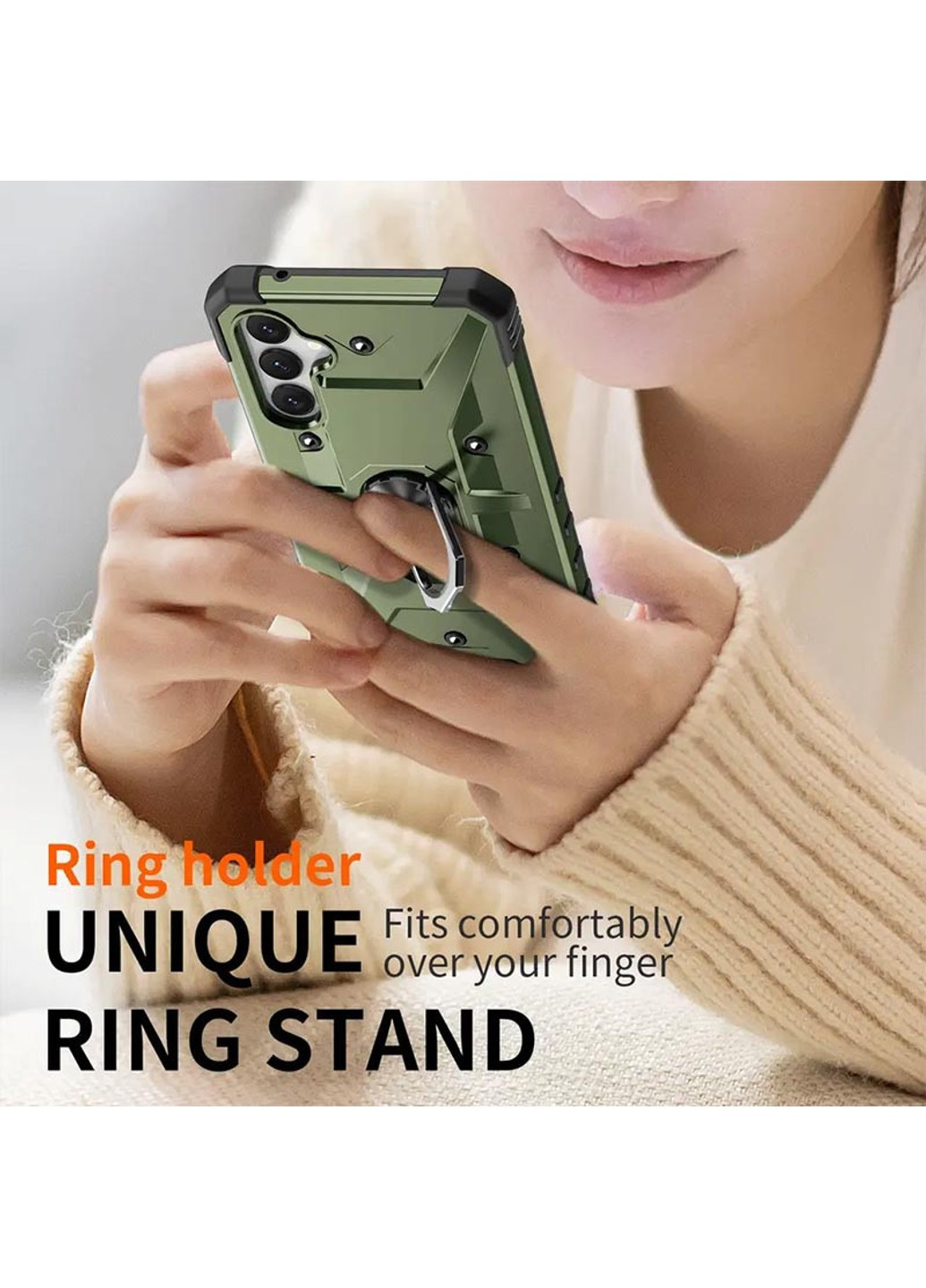 Ударопрочный чехол для Samsung Galaxy A34 5G Epik pathfinder ring (261771119)
