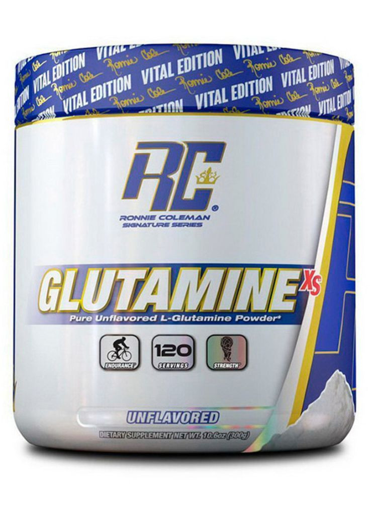 GLUTAMINE XS 300G (БЕЗ Вкуса) Глютамин Ronnie Coleman (278033215)