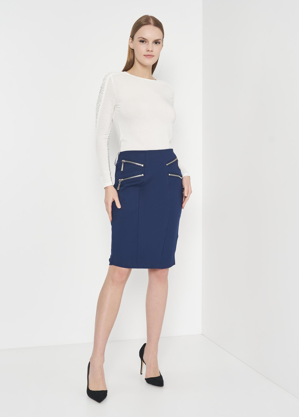 Синяя спідниця,синій, Costes