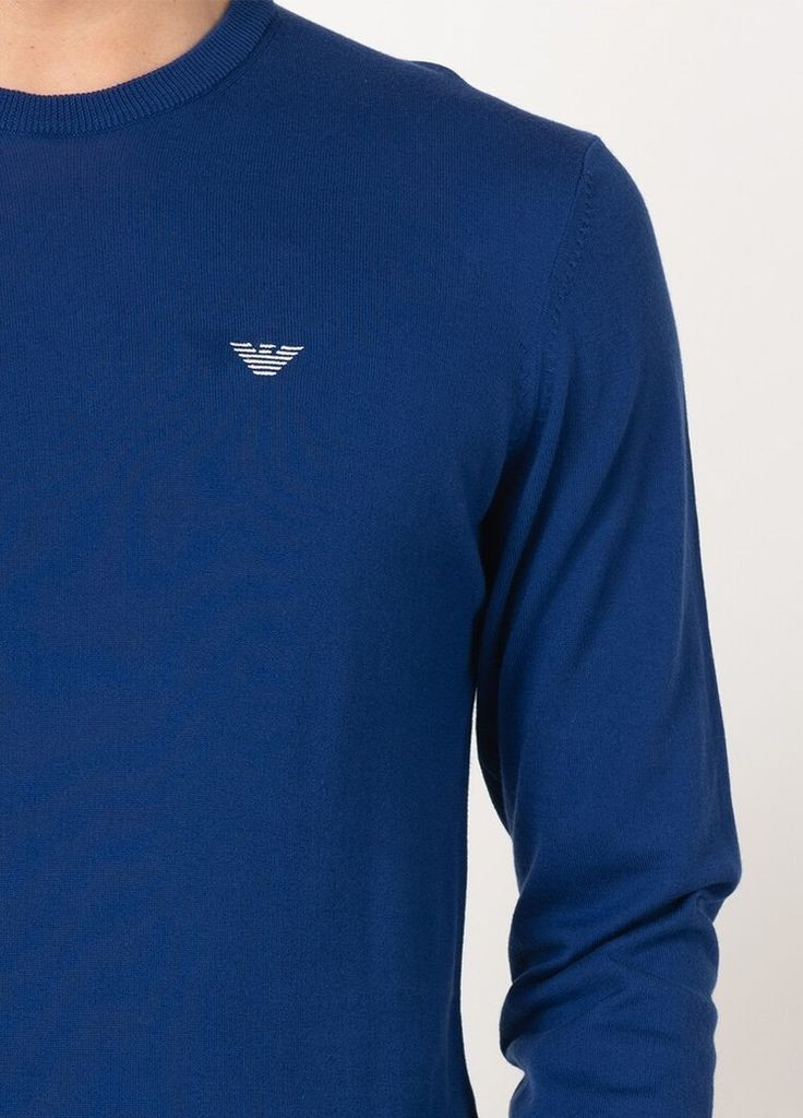 Синий свитер Emporio Armani
