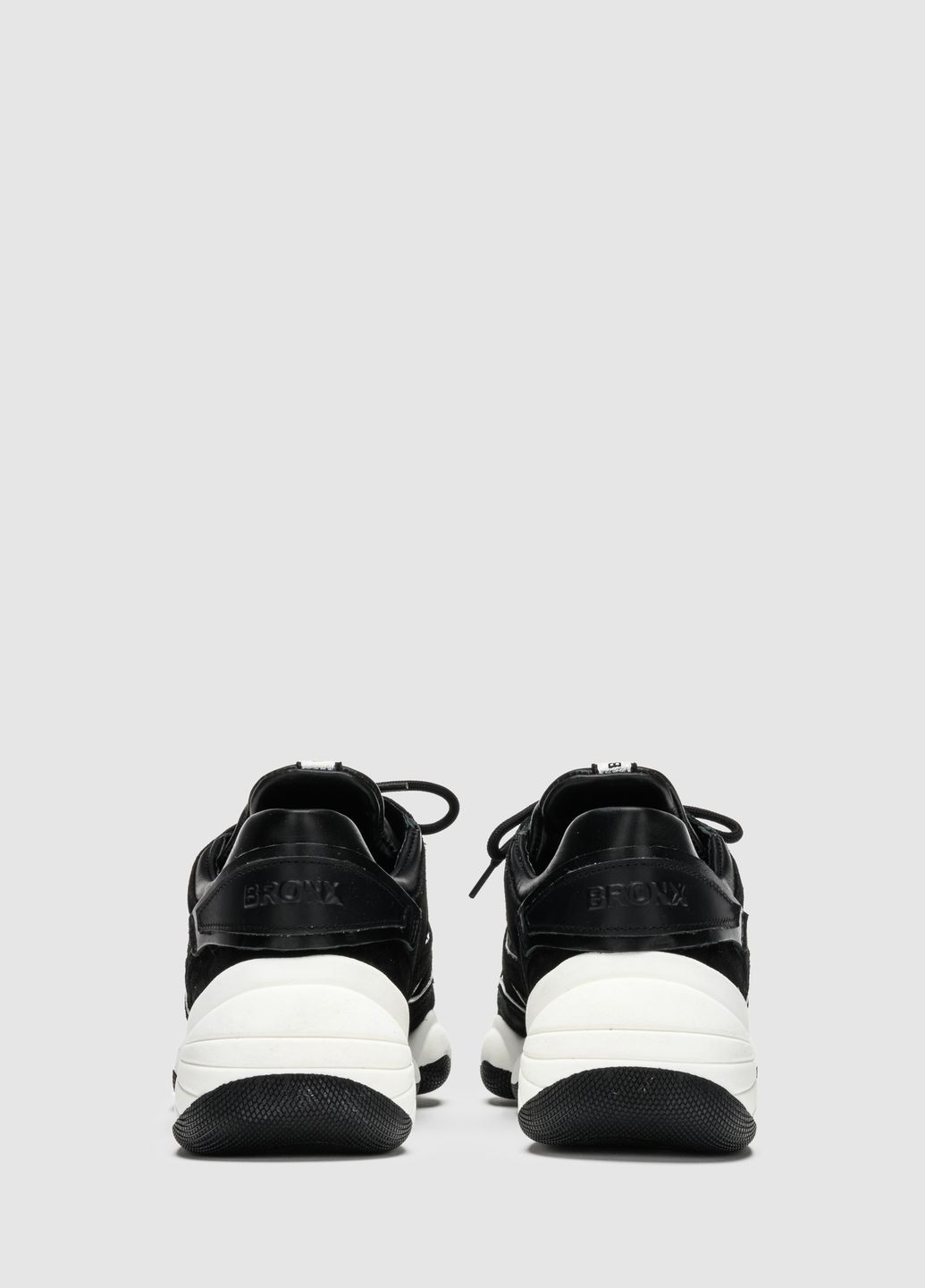 Чорні осінні кросівки, колір чорний Bronx