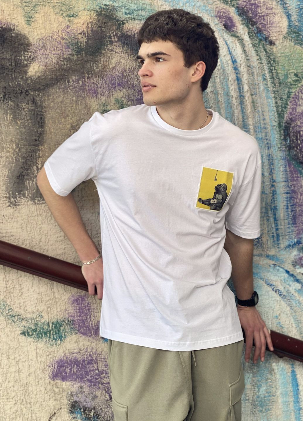 Біла футболка Malph