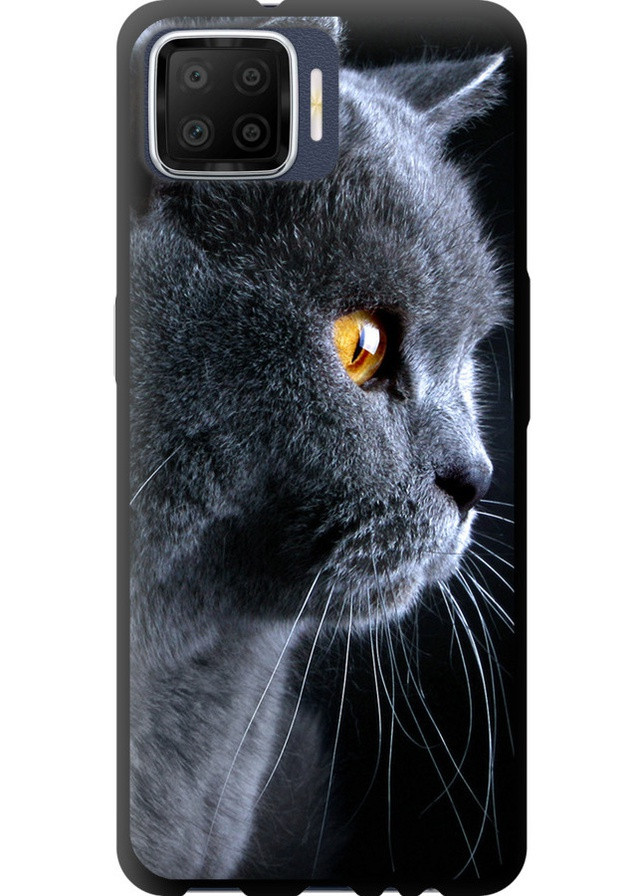 TPU чорний чохол 'Гарний кіт' для Endorphone oppo a73 (257902846)