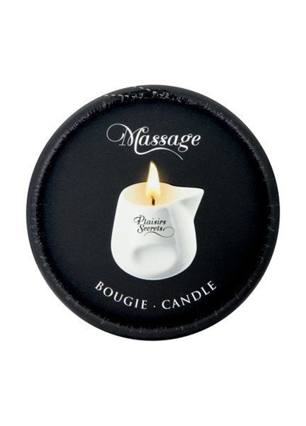 Массажная свеча Bubble Gum (80 мл) в подарочной упаковке Plaisirs Secrets (257203909)