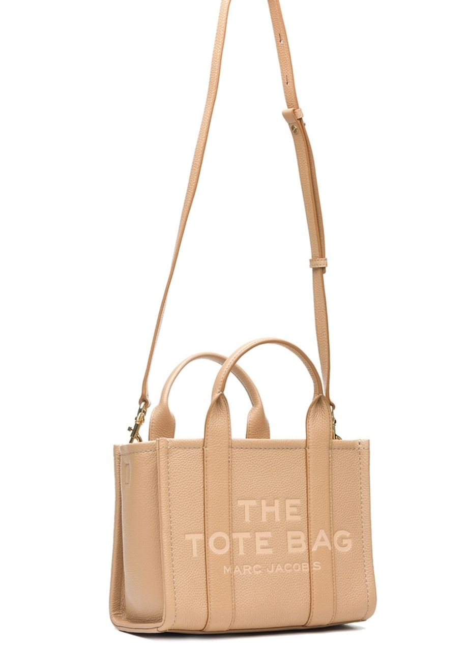 Женская кожаная сумка через плечо The Leather Mini Tote Bag Twine Marc Jacobs (275270502)