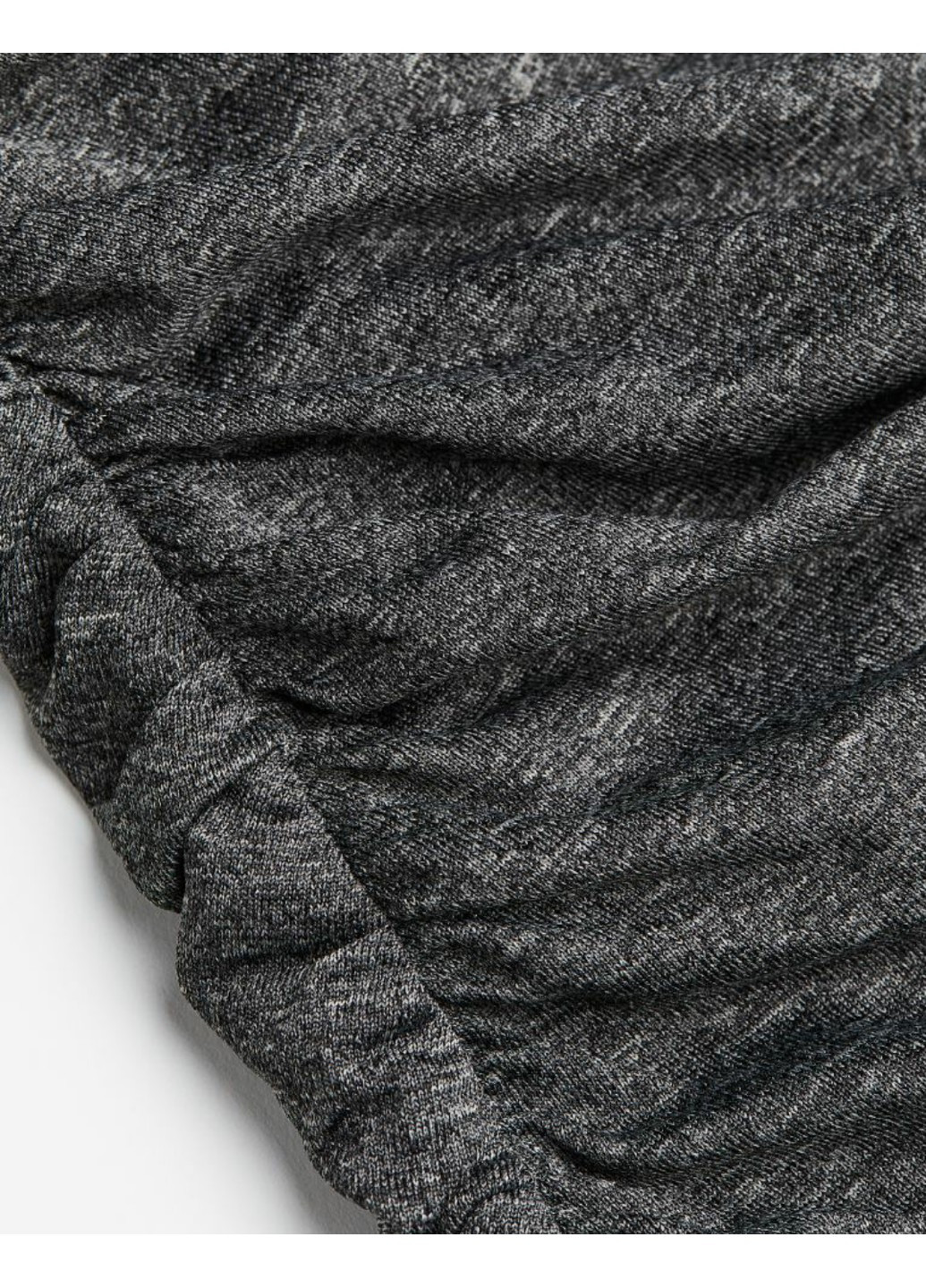 Сіра вечірня жіноча трикотажна сукня з високим коміром н&м (56556) xs сіра H&M