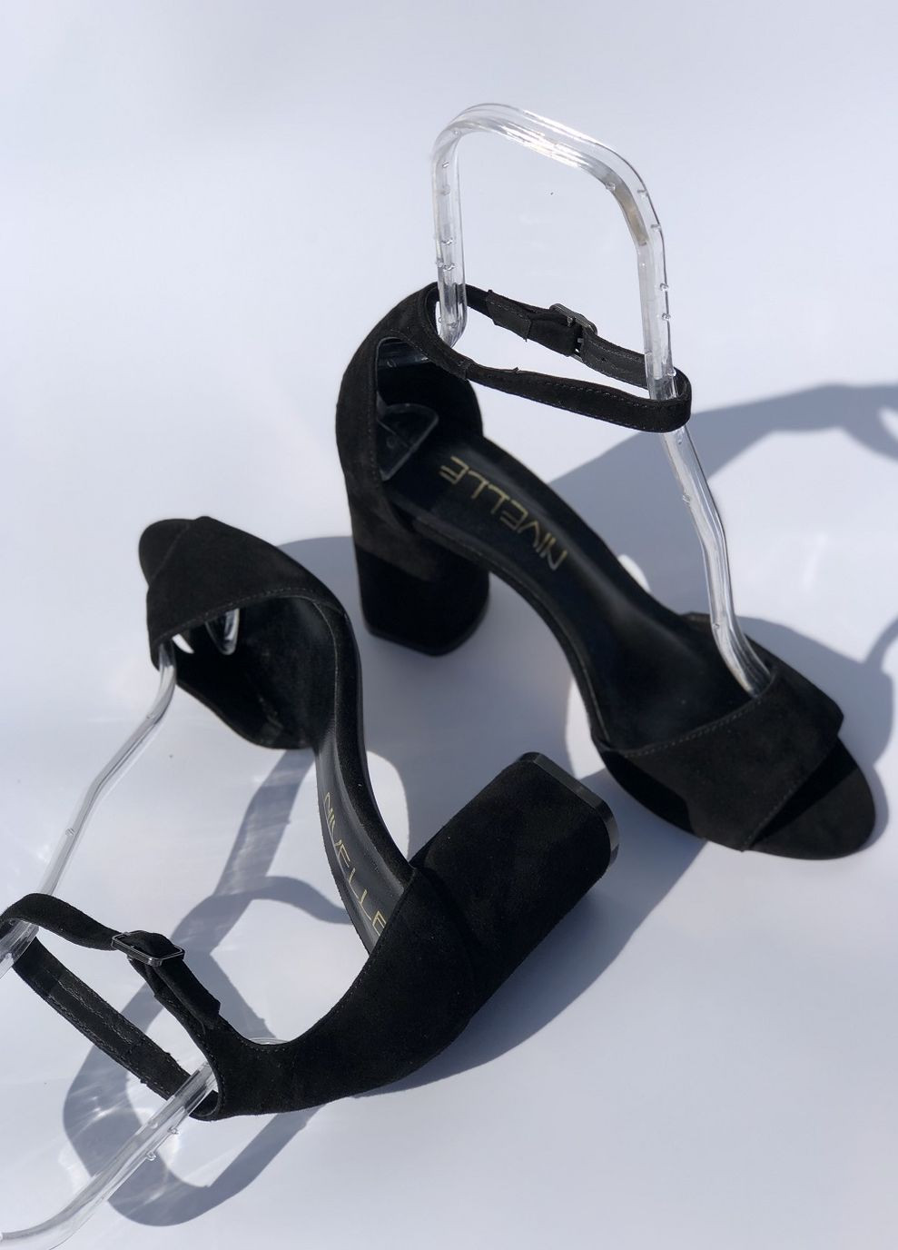 Черные босоножки Nivelle