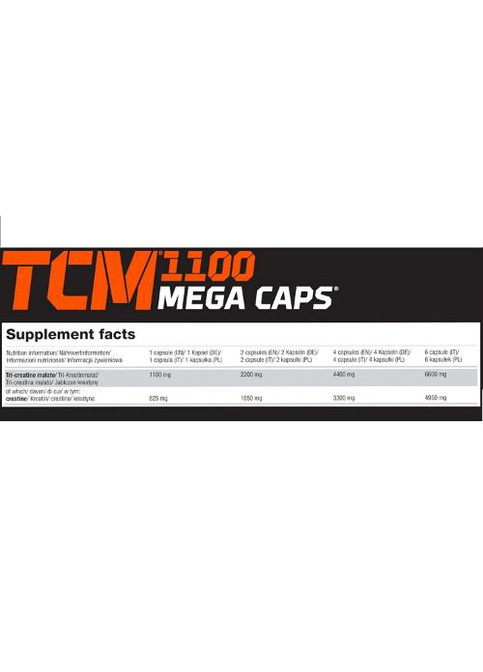Olimp Nutrition TCM Mega Caps 900 Caps Olimp Sport Nutrition (259967061)