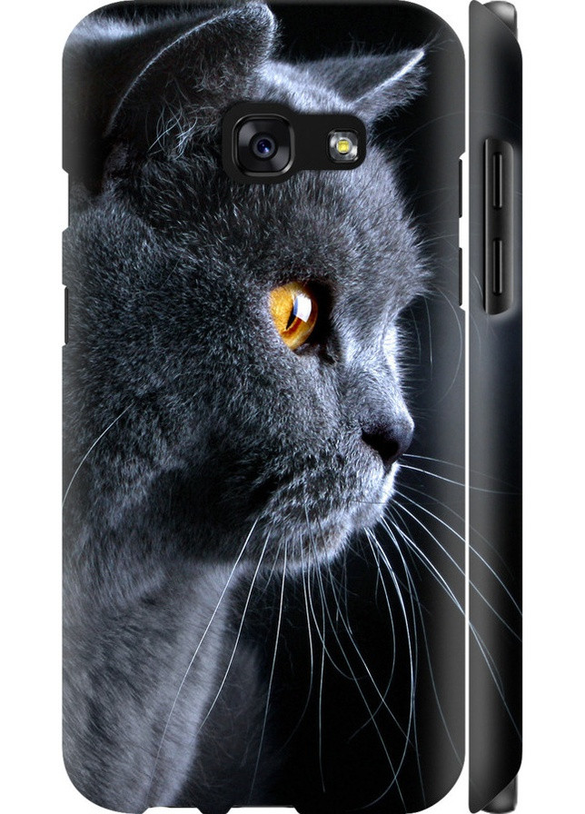 3D пластиковий матовий чохол 'Гарний кіт' для Samsung Galaxy A3 (2017) Endorphone Samsung Galaxy A3 (2017) (257902238)