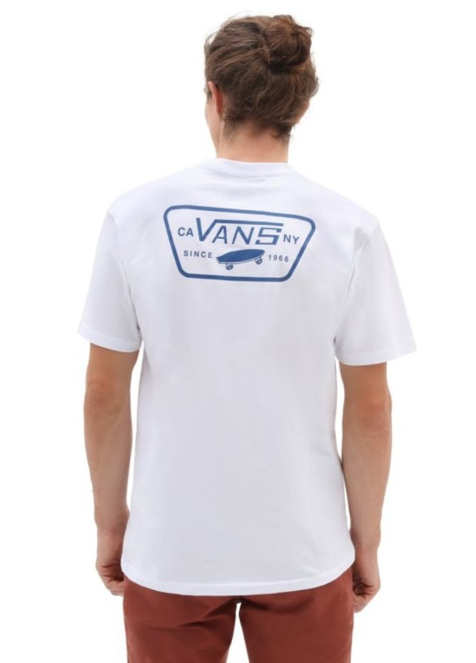 Белая футболка Vans