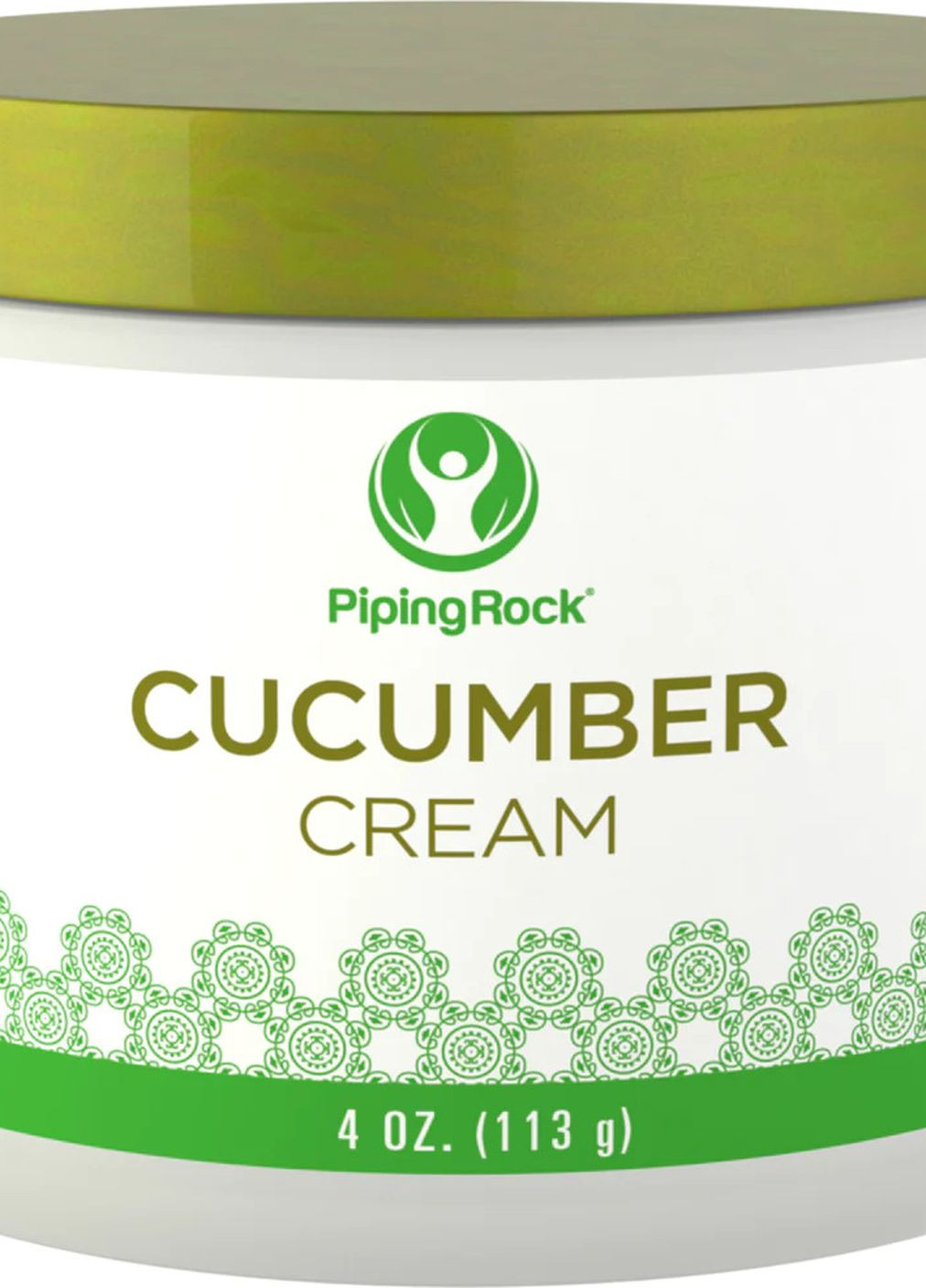 Очищаючий крем з екстрактом огірка Cucumber Cleansing Cream 4 oz 113 g Jar Piping Rock (267229886)