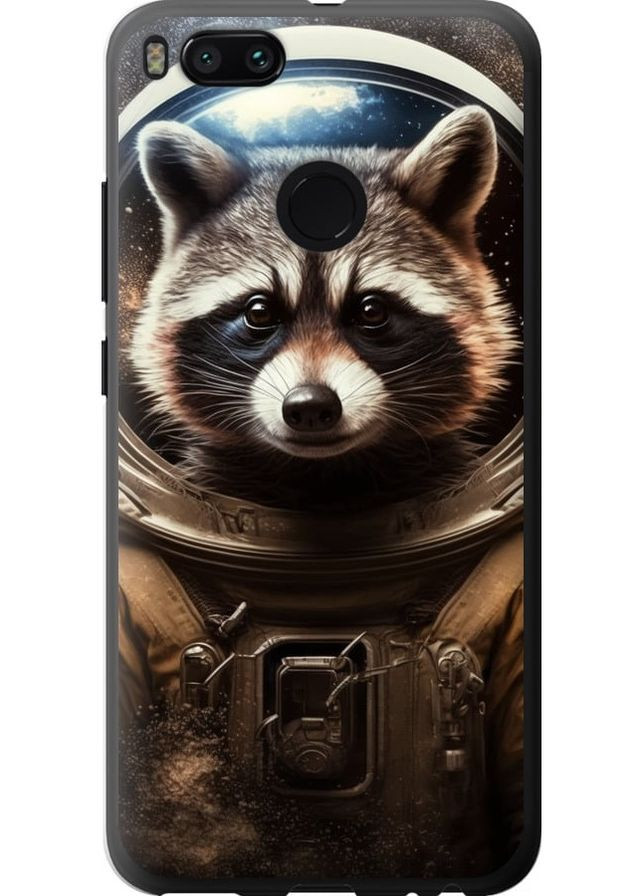 Силиконовый чехол 'Raccoon austronaut' для Endorphone xiaomi mi 5x (276395981)
