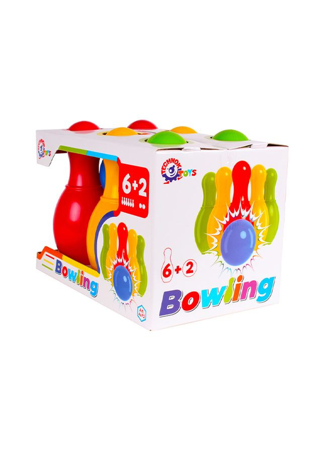Іграшка - "Набір для гри в боулінг" колір різнокольоровий ЦБ-00111416 ТехноК (277605532)