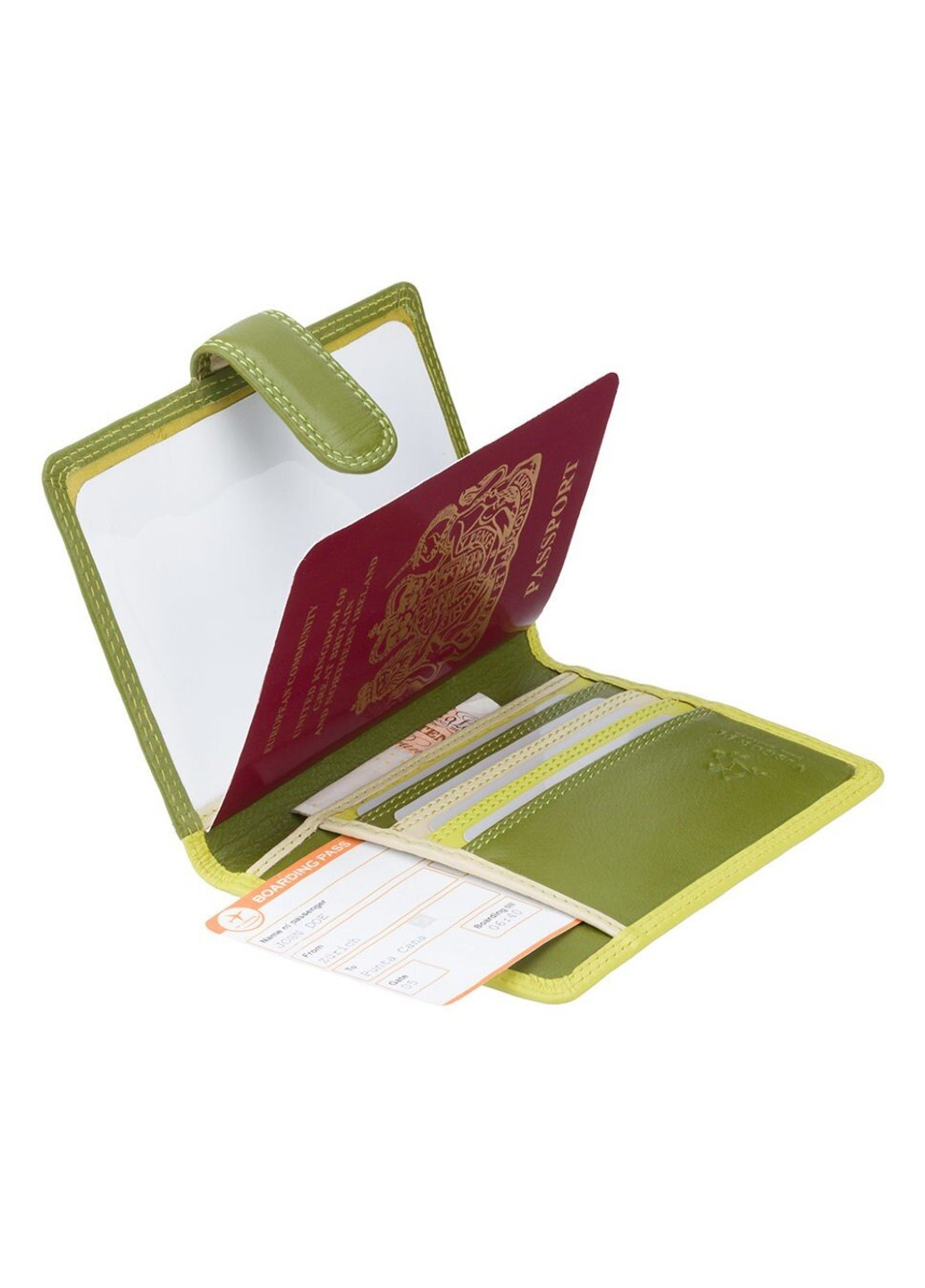 Кожаная обложка для паспорта rb75 berry m Visconti (263135539)