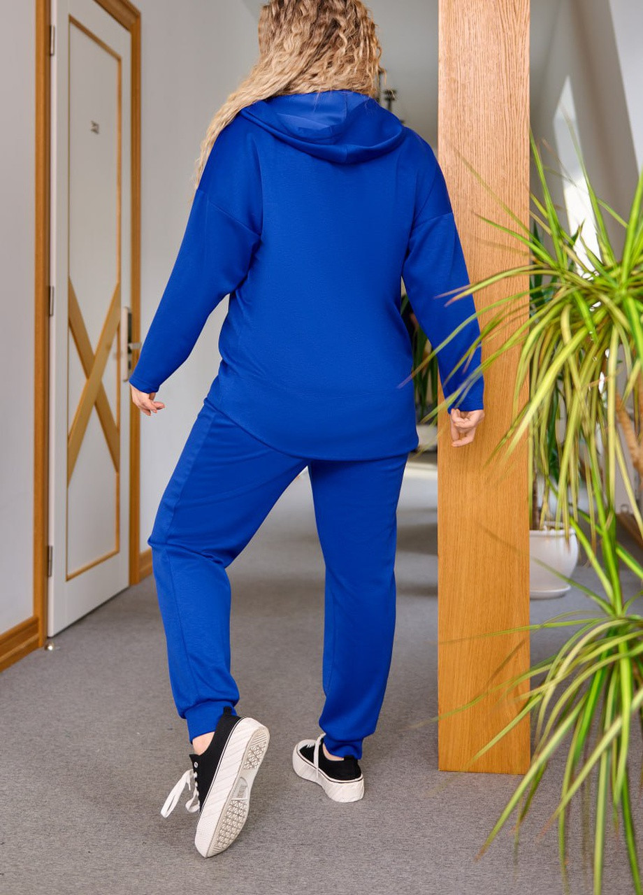 Женский спортивный костюм синего цвета р.48/50 407978 New Trend (259214378)