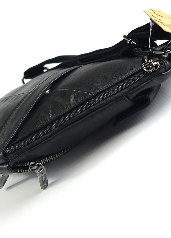Мужская кожаная сумка рюкзак слинг на одно плечо, нагрудная молодежная сумочка из натуральной кожи No Brand (266423744)