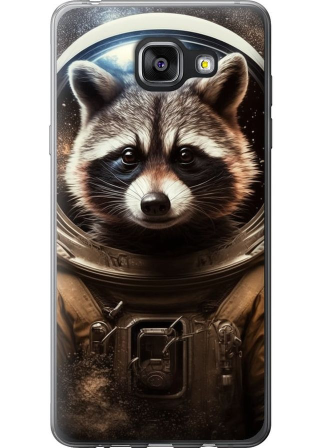 Силиконовый чехол 'Raccoon austronaut' для Endorphone Samsung Galaxy A5 (2016) A510F (276316209)