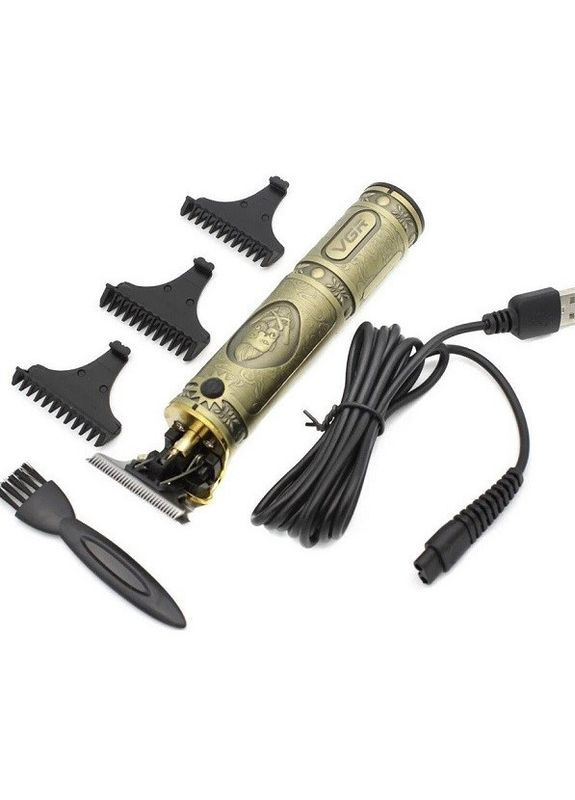 Бездротова машинка для стрижки волосся та бороди V-085 Voyager акумуляторна (55946) VGR (264643655)
