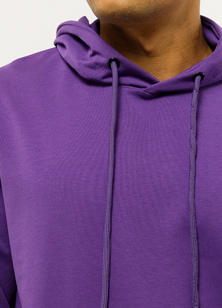 Чоловічий худі колір фіолетовий ЦБ-00208971 Yuki (259961368)