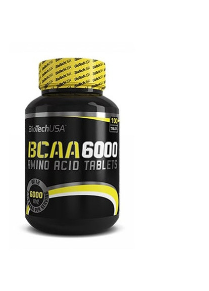 BCAA 6000 100 Tabs Biotechusa (256726095)