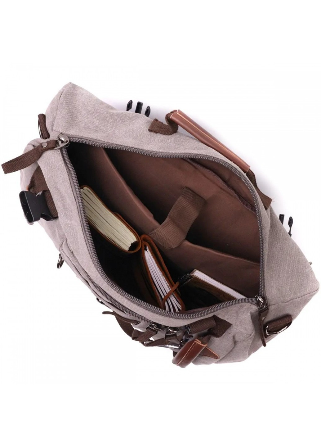 Мужской рюкзак-трансформер из ткани 22156 Vintage (269692673)