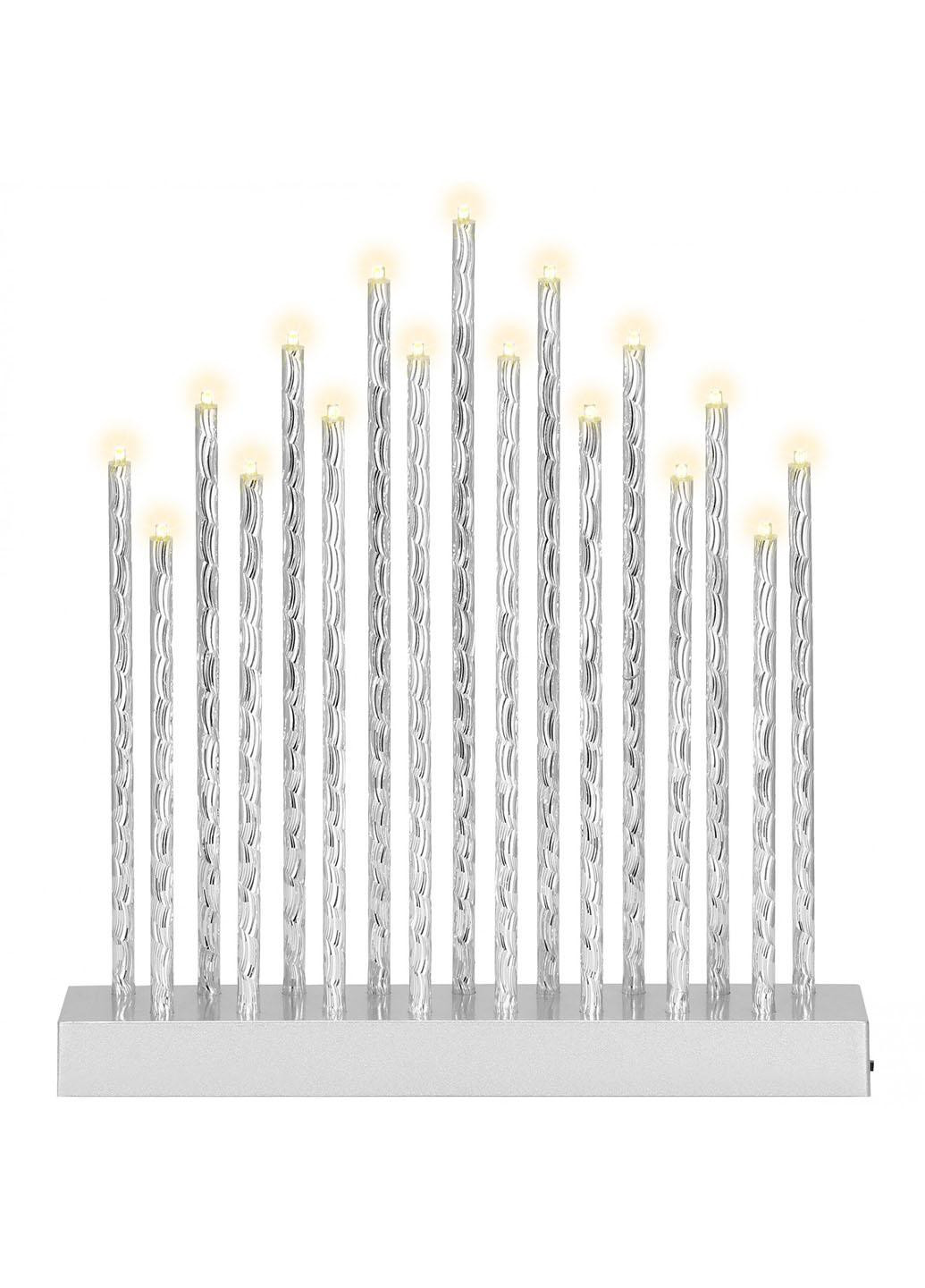 Декоративний світильник (свічник) на батарейках 17 LED CL0852 Springos (258329385)