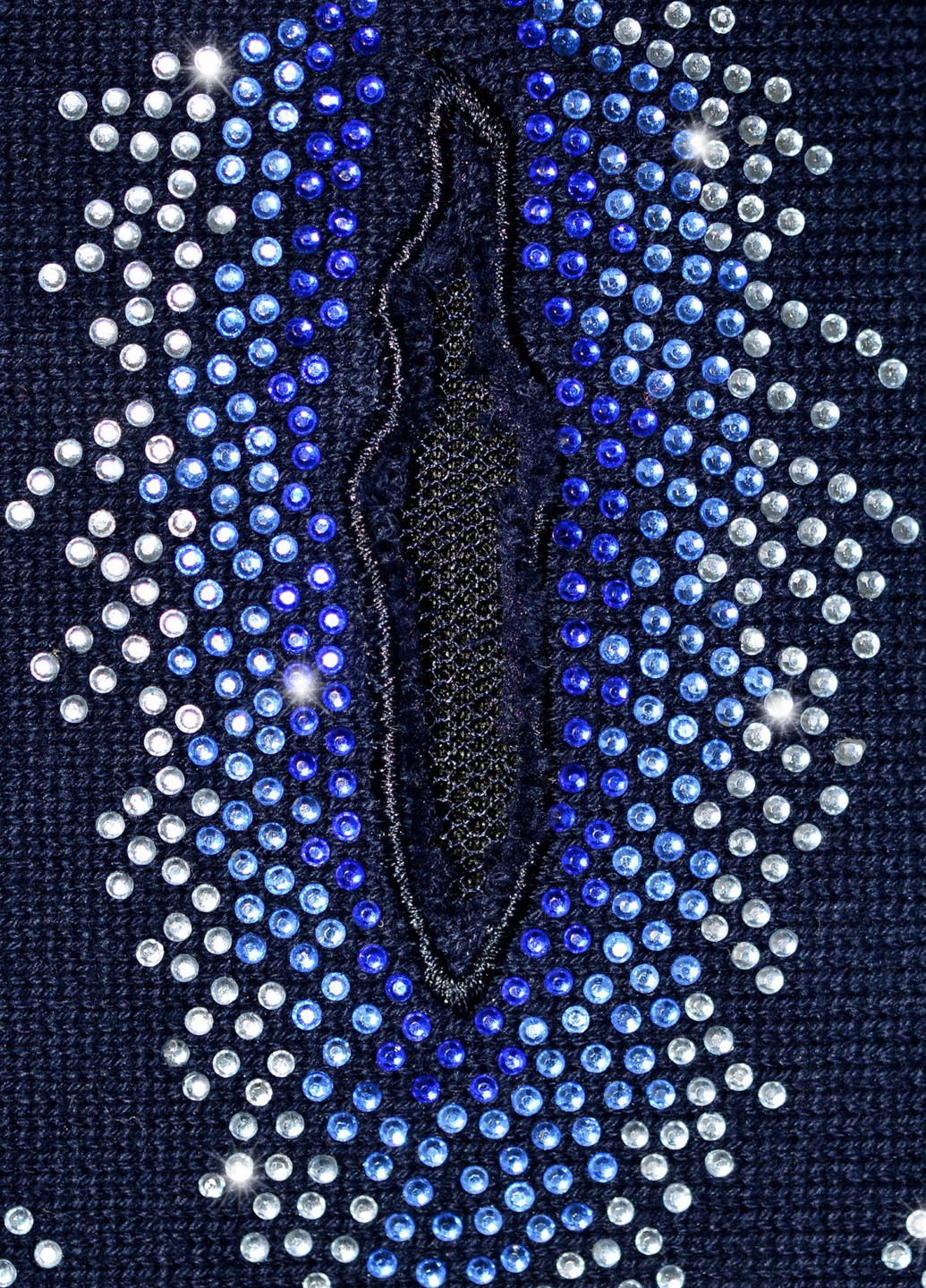 Синий светри светр туніка (812389) Lemanta