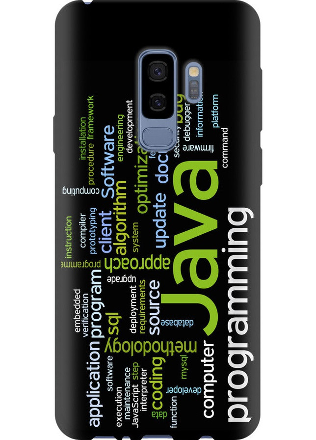 TPU чорний чохол '5615' для Endorphone Samsung Galaxy S9 Plus (258184331)