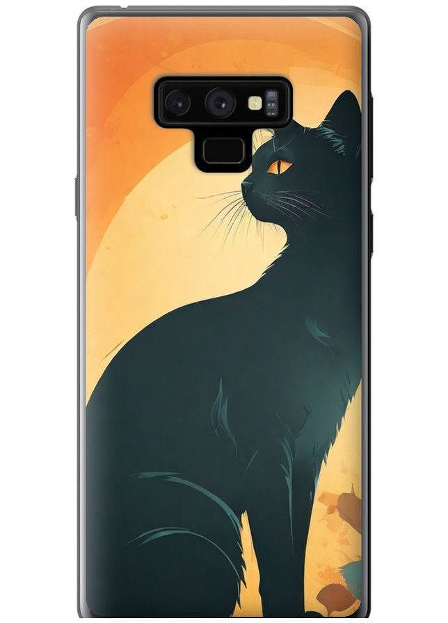 Силіконовий чохол 'Чорна кішка' для Endorphone Samsung Galaxy Note 9 N960F (275648361)