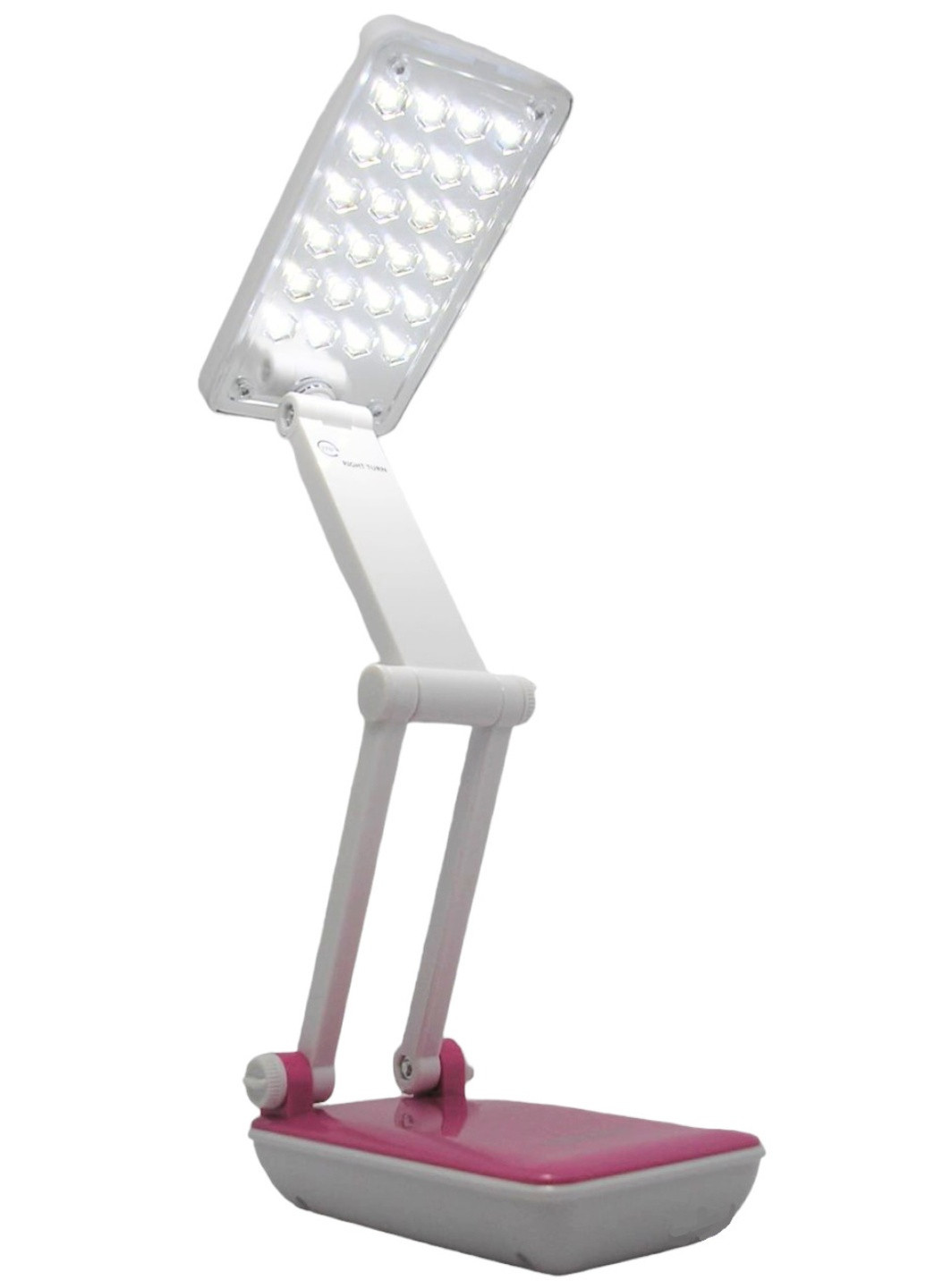 Лампа на аккумуляторе светодиодная LED ЛЕД настольная раскладная трансформер зарядка от сети Topwell 1019 No Brand (259501150)